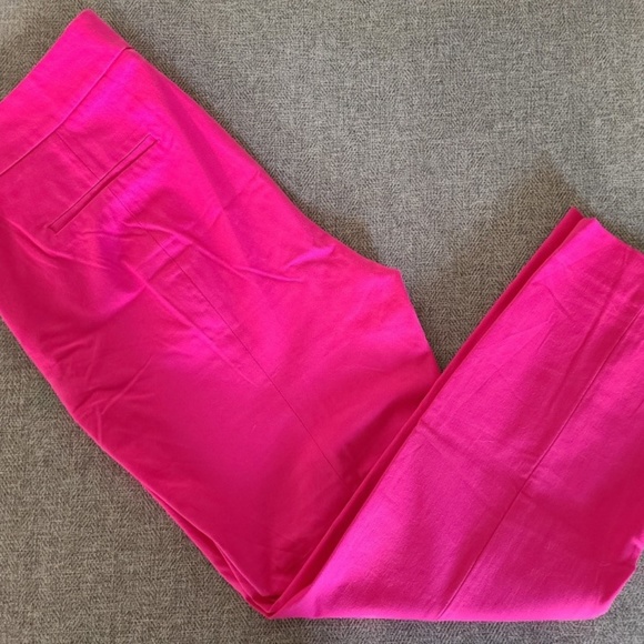 BNWOT! J.Crew Remi Stretch Dress Pant in Soft Fuchsia, Size 14 - Picture 3 of 5